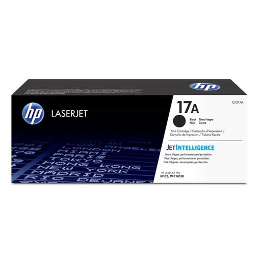 [4CF217ACR] HP Original Toner CF217A / HP 17A black 1 600 pages C-box