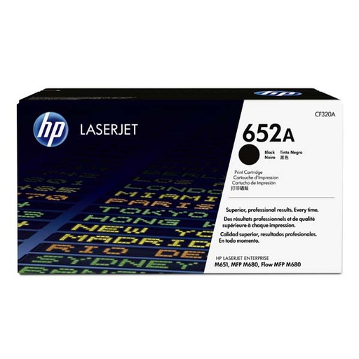 [4CF320ACR] HP Original Toner CF320A / HP 652A black 11 500 pages C-box