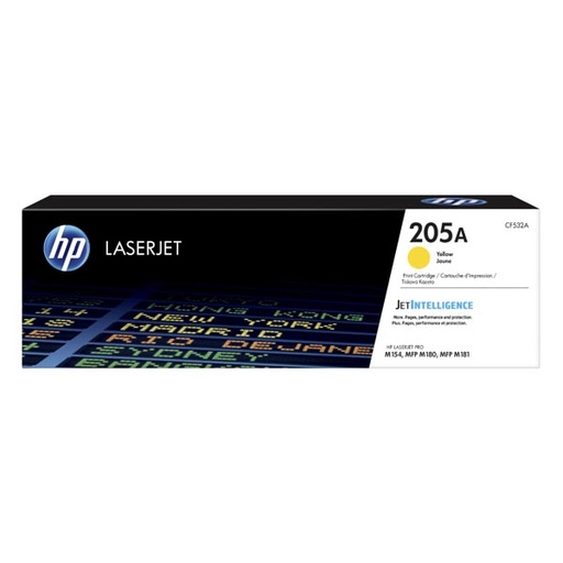 [4CF532ABR] HP Original Toner CF532A / HP 205A yellow 900 pages B-box