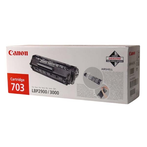 [4CRG703RA] Canon Original Toner CRG703 7616A005 black 2 500 pages