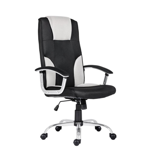 [4KANCKR11] Kancelárske kreslo Miami, čierne/sivé