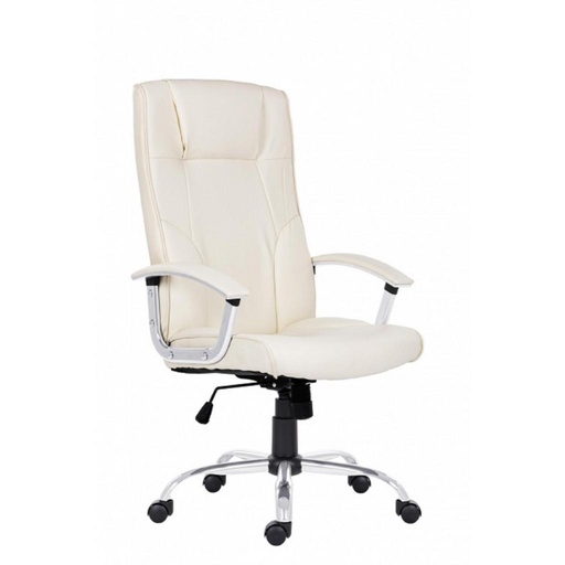 [4KANCKR7] Kancelárske kreslo Miami Plus, krémové