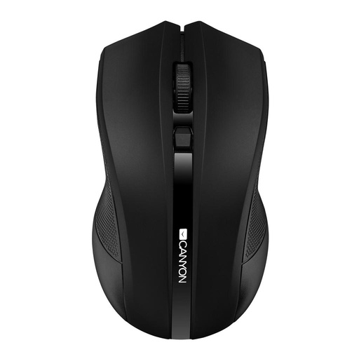 [4KMACCS6] Bezdrôtová optická myš Canyon CNE-CMSW05B, USB, 4 tlač., čierna