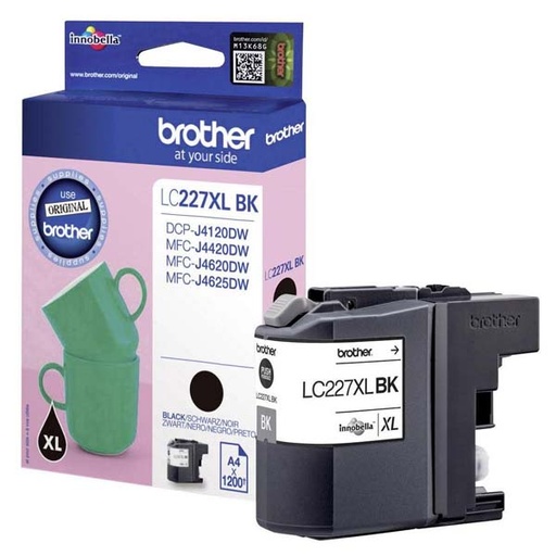 [4LC227XLBKRA] Brother Original Inkjet LC227XLBK black 1 200 pages