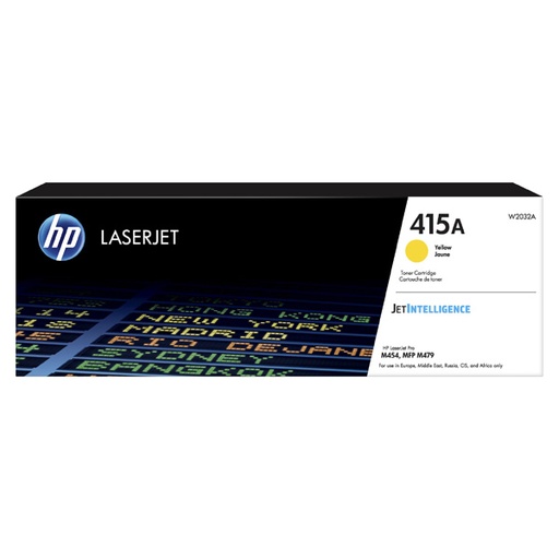 [4W2032ACR] HP Original Toner W2032A / HP 415A yellow 2 100 pages C-box
