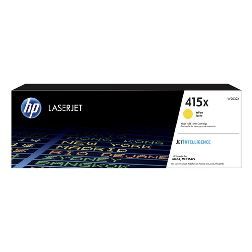 [4W2032XCR] HP Original Toner W2032X / HP 415X yellow 6 000 pages C-box