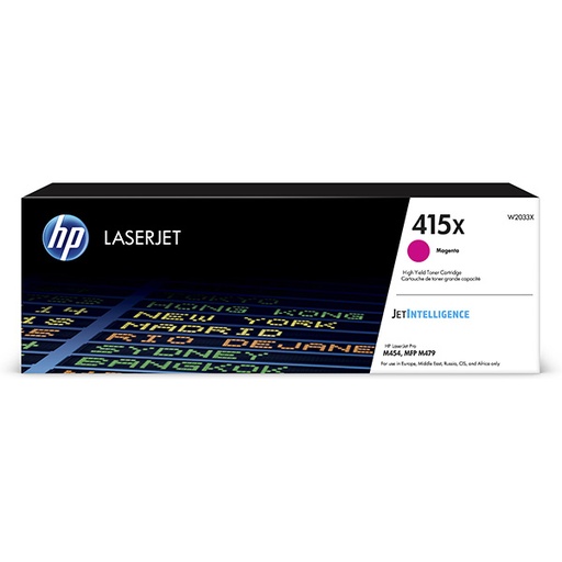 [4W2033XBR] HP Original Toner W2033X / HP 415X magenta 6 000 pages B-box