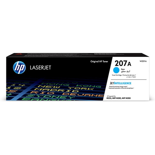 [4W2211AAR] HP Original Toner W2211A / HP 207A cyan 1 250 pages
