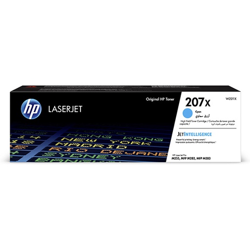 [4W2211XAR] HP Original Toner W2211X / HP 207X cyan 2 450 pages